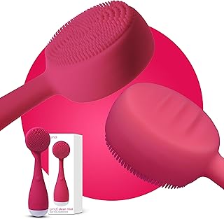 PMD Beauty Clean Mini Smart Facial Cleansing Device – SonicGlow Silicone Brush with Anti-Aging Massage & Deep Pore Cleansing Technology