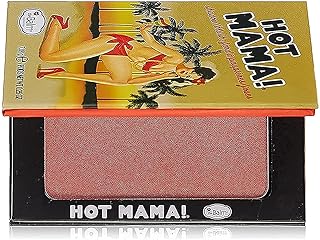 theBalm Hot Mama! Blush – Peachy Pink Face Blush & Highlighter for Natural Glow