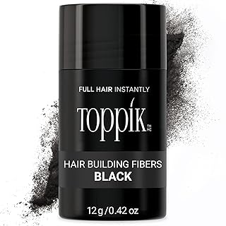 Toppik Hair Building Fibers – Instantly Thicker Fuller Looking Hair for Fine & Thinning Hair (Multiple Shades & Sizes)