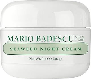 Mario Badescu Seaweed Night Cream – Oil-Free Anti-Aging Moisturizer with Collagen & Hyaluronic Acid