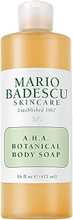 Mario Badescu AHA Botanical Body Wash – Exfoliating Glycolic Acid & Fruit Enzyme Body Cleanser