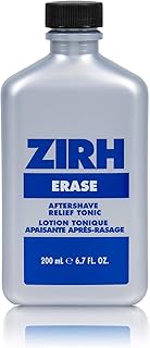 ZIRH Men’s Skincare ERASE Aftershave Relief Tonic 6.7 Fl Oz – Soothing Post-Shave Lotion for Irritation & Razor Burn