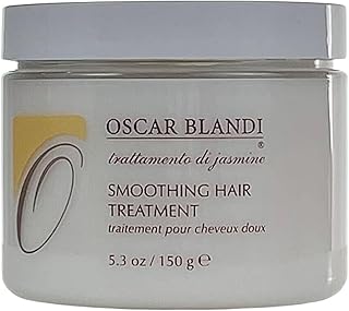 Oscar Blandi Jasmine Smoothing Hair Treatment 5.3 oz – Deep Conditioning Anti-Frizz Moisturizing Mask