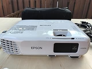 Epson EX3220 3LCD Projector – SVGA 3000 Lumens Color & White Brightness Portable Business Projector