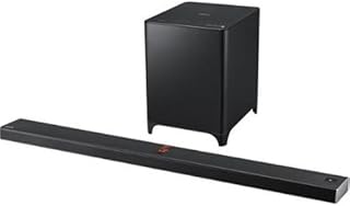 Samsung HW-F850 2.1 Channel 350W Wireless Audio Soundbar – High Power Home Theater Sound System with Deep Bass (2013 Model)