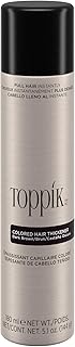 Toppik Colored Hair Thickener Spray 5.1 oz – Temporary Root Touch-Up with Hair Thickening Fibers for Fuller Hair