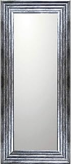 Upower Big Decorative Wall Mirror BM-16033 – Large Antique Silver Statement Mirror