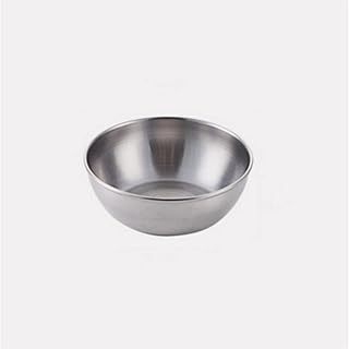 5-Piece Stainless Steel Dipping Bowl Set, Small Sauce Dishes for Sushi, Vinegar, Seasoning & Condiments, Kitchen Tableware