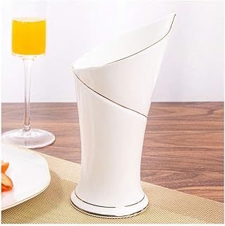 Decorative Ceramic Utensil Holder Bone China Cutlery Organizer Nordic Style Kitchen Chopsticks & Spoon Storage Rack