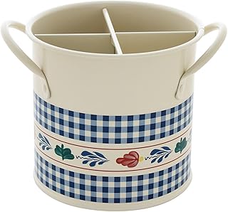 Pastoral Style Kitchen Utensil Holder – Spoon, Fork & Chopsticks Storage Box | Cooking Tool Organizer & Tableware Rack for Home & Restaurant Use
