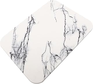 PRETYZOOM Super Absorbent Mud Bath Mat – Quick-Drying Non-Slip Washable Kitchen & Bathroom Floor Rug, Stylish Home Comfort Mat
