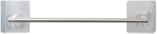 Stainless Steel Towel Rack Wall Mounted – Self Adhesive Single Rod Bath Towel Holder, Modern Organizer for Bathroom & Kitchen