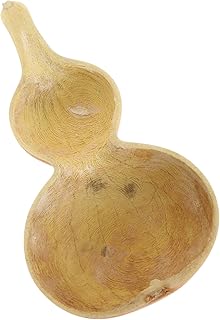 Mikinona 4pcs Natural Gourd Bath Ladle Set – Chinese Water Scoop for Spa, Bathroom & Kitchen Use, Ergonomic Handheld Water Dipper