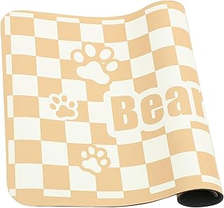 Diatom Mud Bath Mat Absorbent Fast-Drying Anti-Skid Plaid Bathroom Floor Rug Non-Slip Doormat for Bathroom Kitchen Entryway Home Use