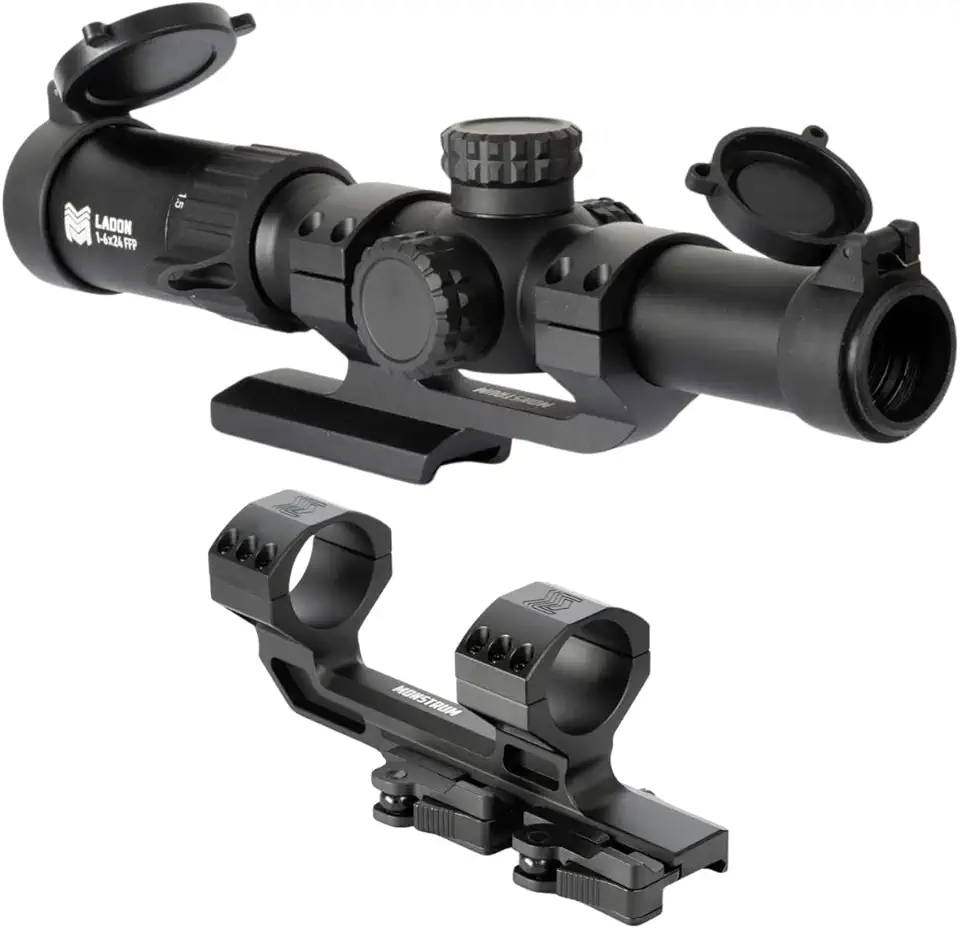 Monstrum FFL16X-CM9 and ZS334 Bundle Tactical LPVO Scope Accessory Kit