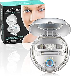 NuBrilliance Microdermabrasion Skin Care System – Professional At-Home Facial Exfoliation Device