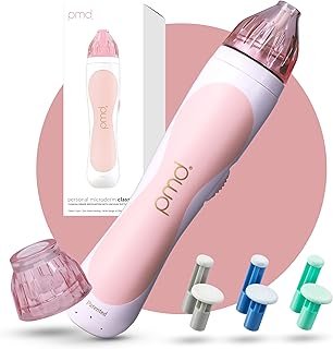 PMD Beauty Personal Microderm Classic At-Home Microdermabrasion Device – Facial & Body Exfoliating Skincare Tool Kit