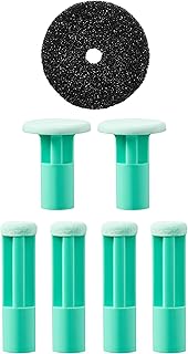 PMD Beauty Personal Microderm Replacement Discs Kit – 6 Exfoliating Discs & Filter for Classic, Plus, Pro, Man & Elite Devices
