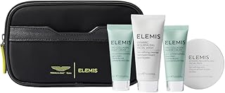 ELEMIS x Aston Martin Formula One™ Team Deluxe Discovery Skincare Collection - 4-Piece Luxury Travel Set - Pro-Collagen Anti-Aging Marine Cream, Night Cream, Facial Wash & Pads - $162 Value