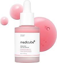 medicube PDRN Pink Peptide Serum with Salmon DNA - Pink Glow Serum for Korean Glass Skin, Peptides & Niacinamide for Deep Hydration, Firming & Uneven Tone Care, K-Beauty Skincare, 1.01 fl. oz